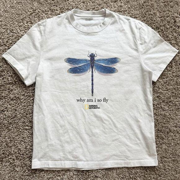 Other - National Geographic Dragonfly why Am I So Fly T-Shirt
